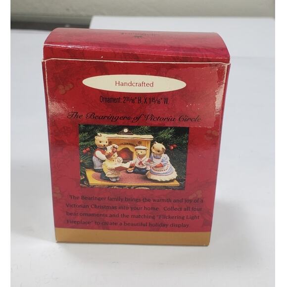 Vintage 1993 Hallmark Keepsake The Bearingers - Papa Bearinger Ornament #1 - Picture 2 of 6
